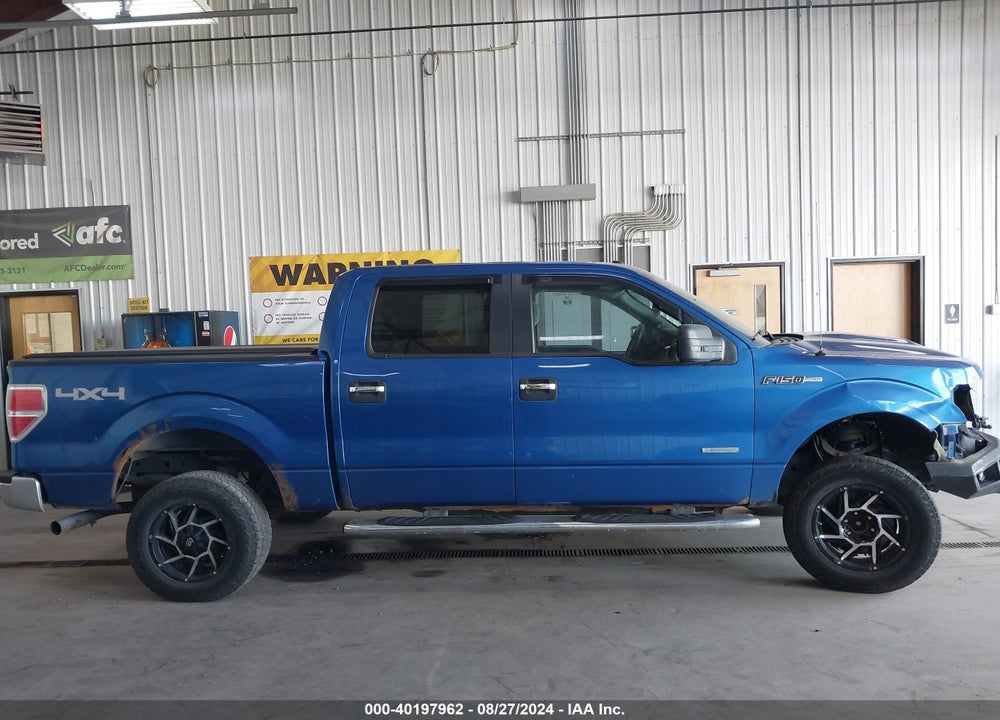 2013 FORD F-150 XLT VIN: 1FTFW1ET0DKE51358