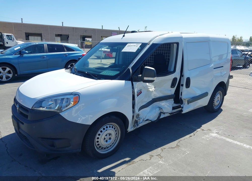 2018 RAM PROMASTER CITY VIN: ZFBERFABXJ6J00316