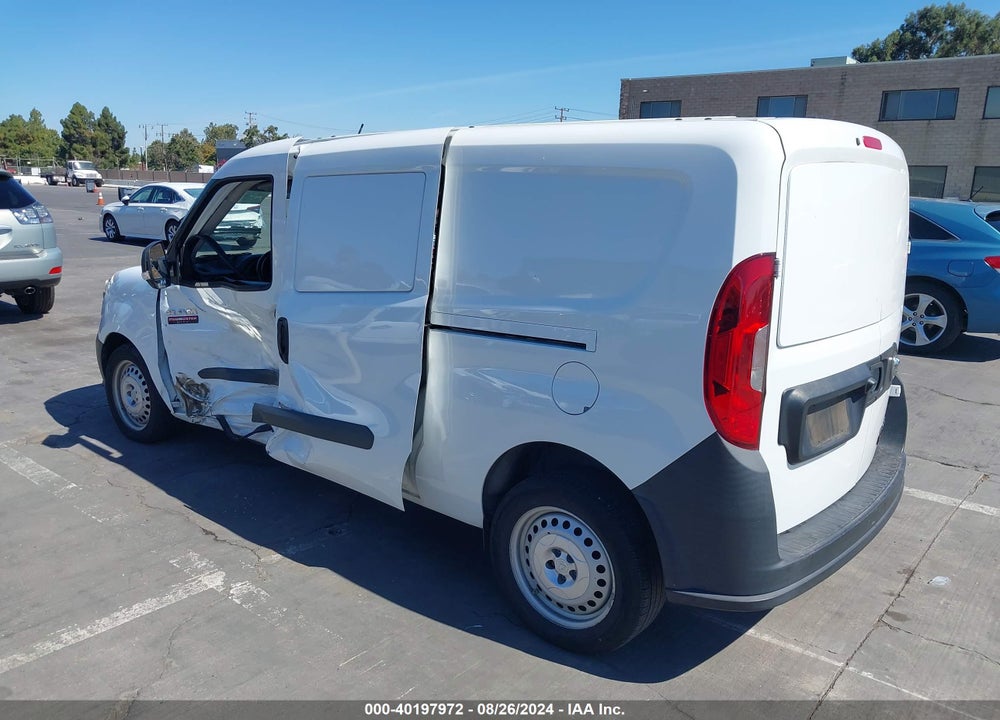 2018 RAM PROMASTER CITY VIN: ZFBERFABXJ6J00316