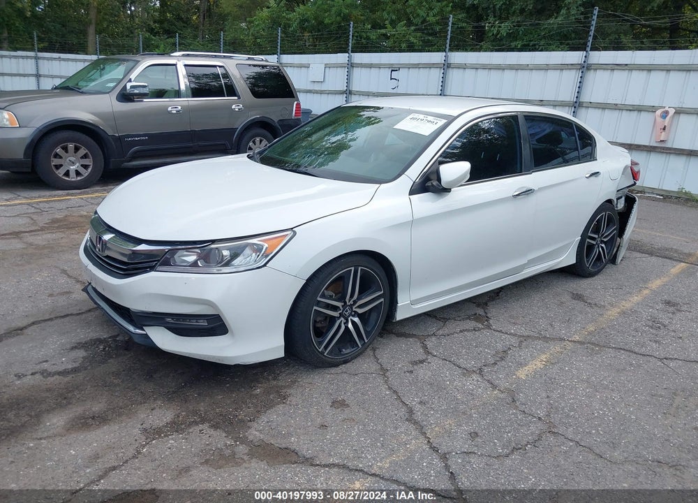 2017 HONDA ACCORD SPORT VIN: 1HGCR2F50HA082885