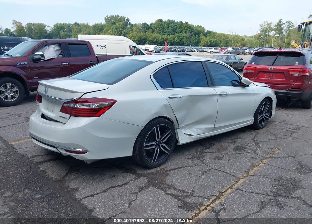 2017 HONDA ACCORD SPORT VIN: 1HGCR2F50HA082885