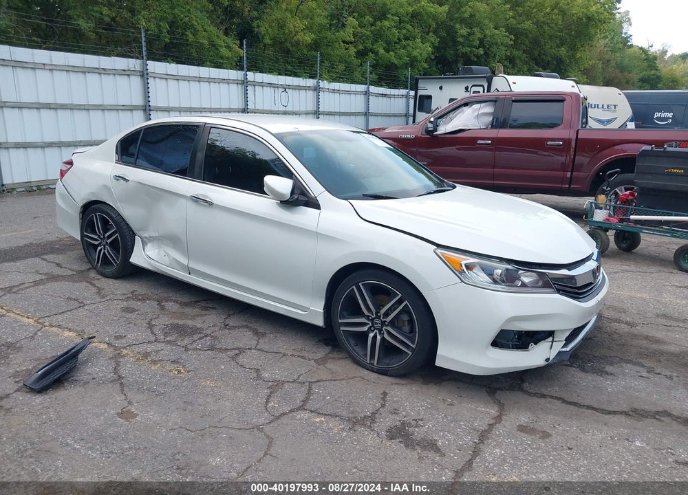 2017 HONDA ACCORD SPORT VIN: 1HGCR2F50HA082885