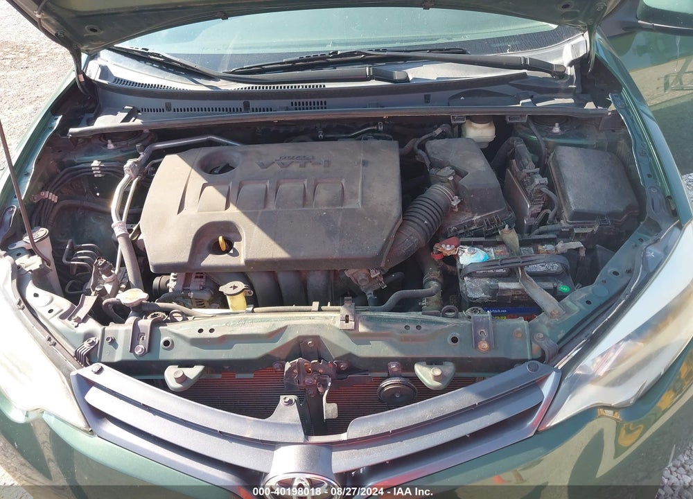 2015 TOYOTA COROLLA LE VIN: 2T1BURHE1FC281354
