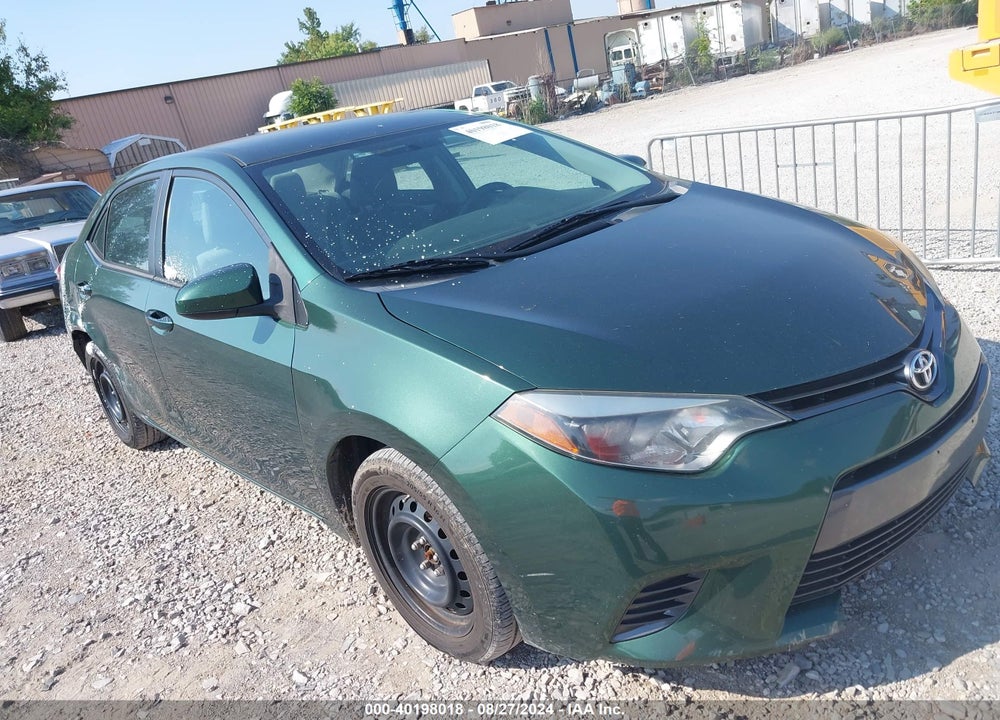 2015 TOYOTA COROLLA LE VIN: 2T1BURHE1FC281354