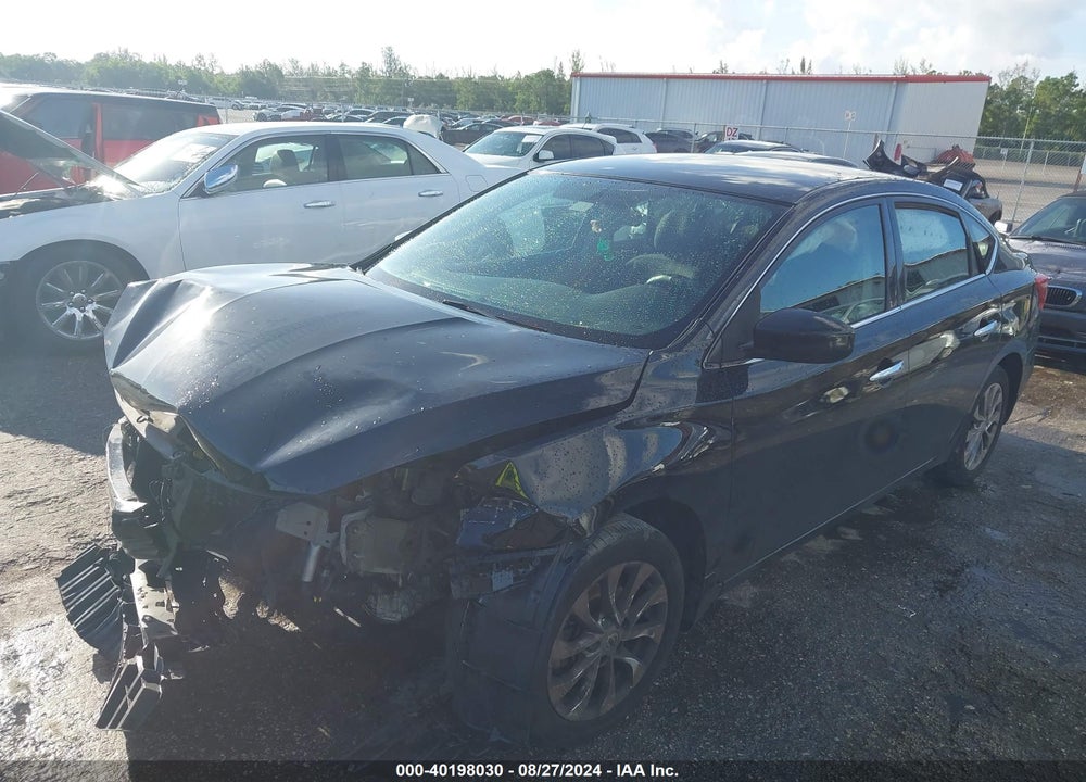 2019 NISSAN SENTRA SV VIN: 3N1AB7AP1KY416427