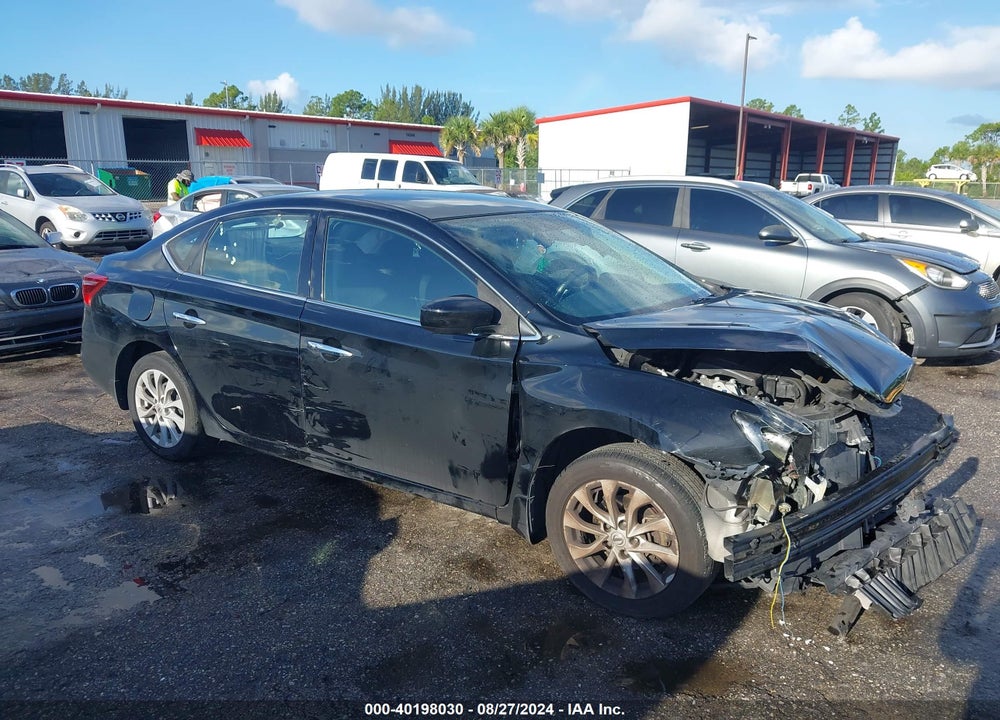 2019 NISSAN SENTRA SV VIN: 3N1AB7AP1KY416427