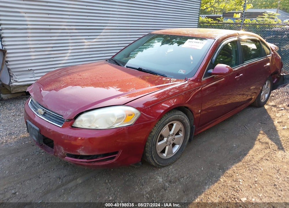 2009 CHEVROLET IMPALA VIN: 2G1WT57K291324714