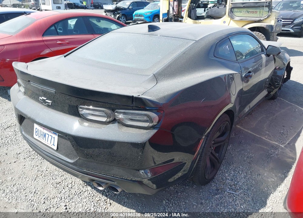 2021 CHEVROLET CAMARO RWD 1SS VIN: 1G1FF1R76M0112959