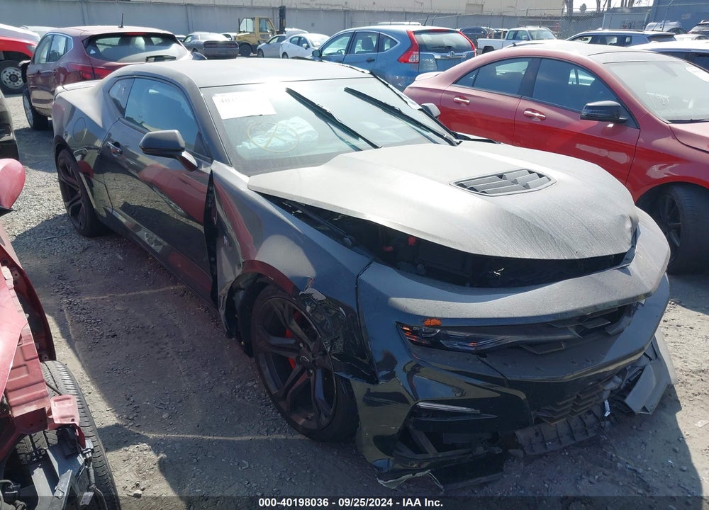 2021 CHEVROLET CAMARO RWD 1SS VIN: 1G1FF1R76M0112959