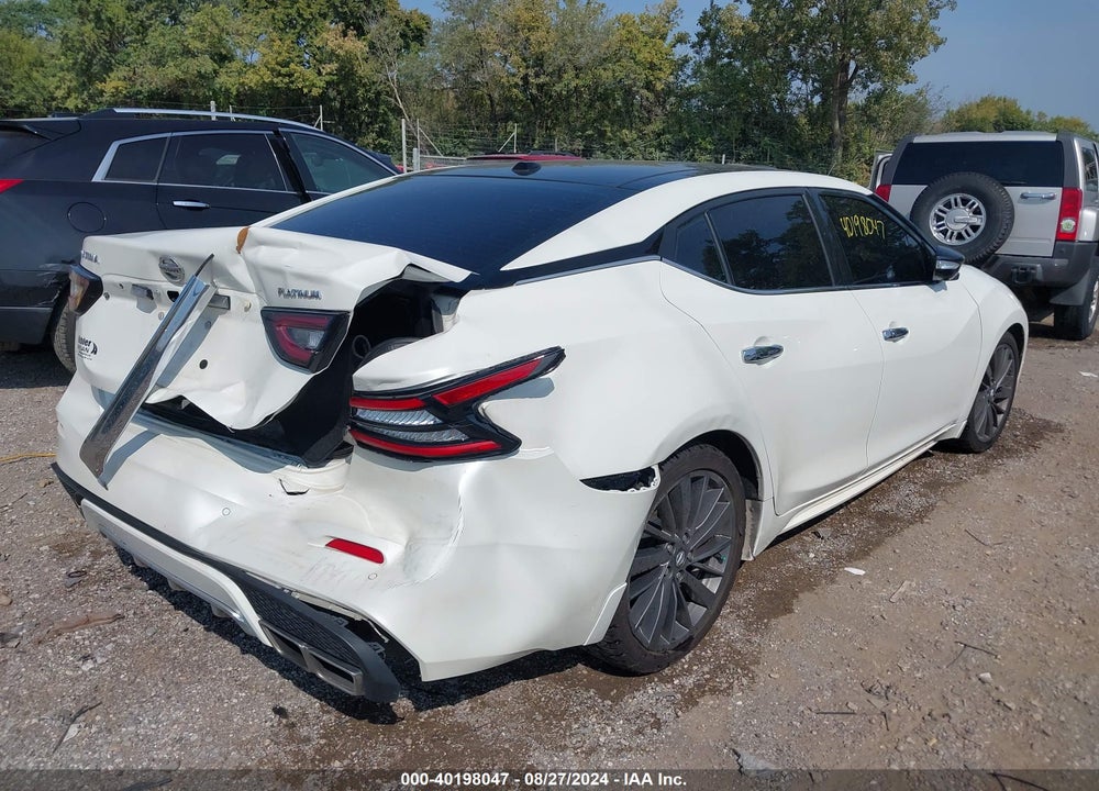 2020 NISSAN MAXIMA PLATINUM XTRONIC CVT VIN: 1N4AA6FVXLC385020