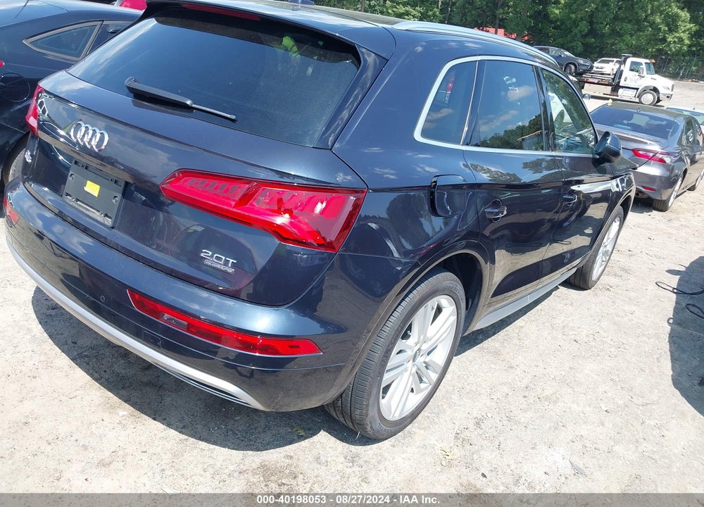 2018 AUDI Q5 2.0T PREMIUM/2.0T TECH PREMIUM VIN: WA1BNAFY4J2208606