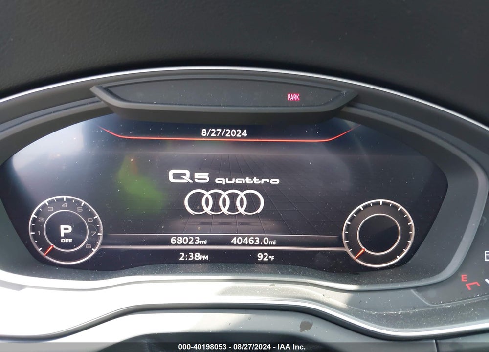 2018 AUDI Q5 2.0T PREMIUM/2.0T TECH PREMIUM VIN: WA1BNAFY4J2208606