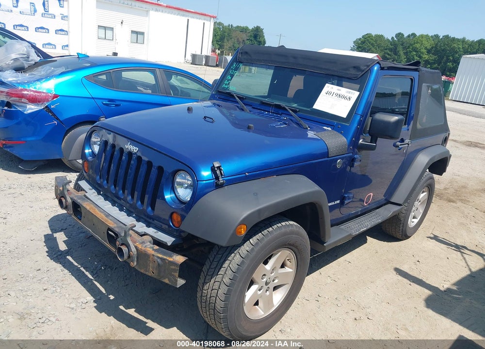 2009 JEEP WRANGLER X VIN: 1J4FA24159L771209
