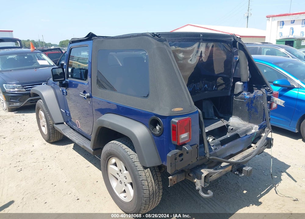 2009 JEEP WRANGLER X VIN: 1J4FA24159L771209