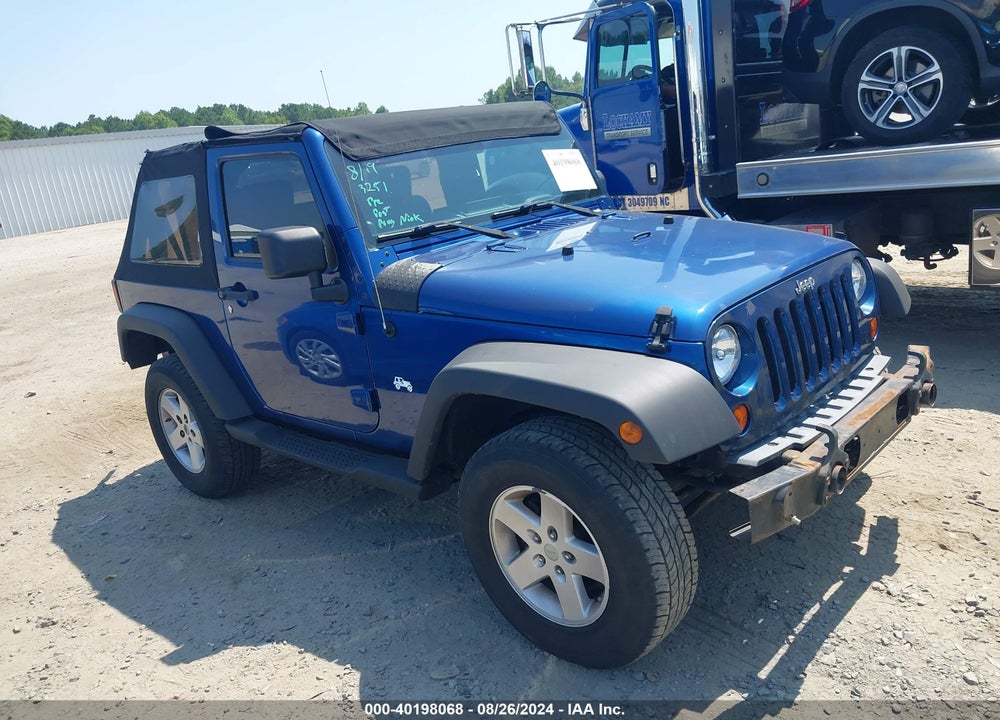 2009 JEEP WRANGLER X VIN: 1J4FA24159L771209