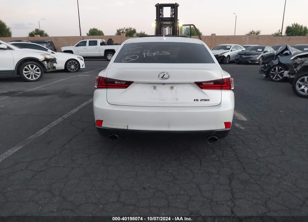 2015 LEXUS IS 250 VIN: JTHBF1D24F5074993