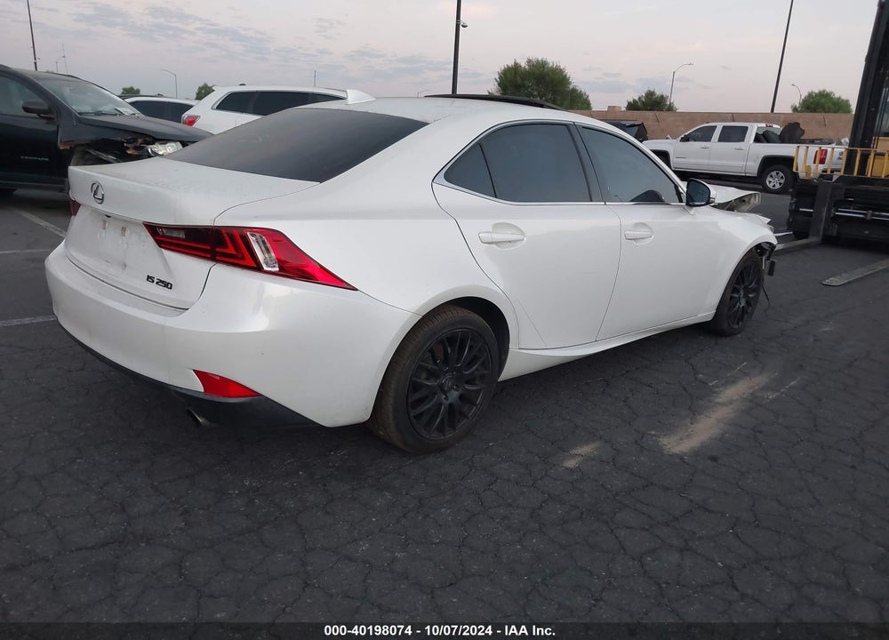 2015 LEXUS IS 250 VIN: JTHBF1D24F5074993