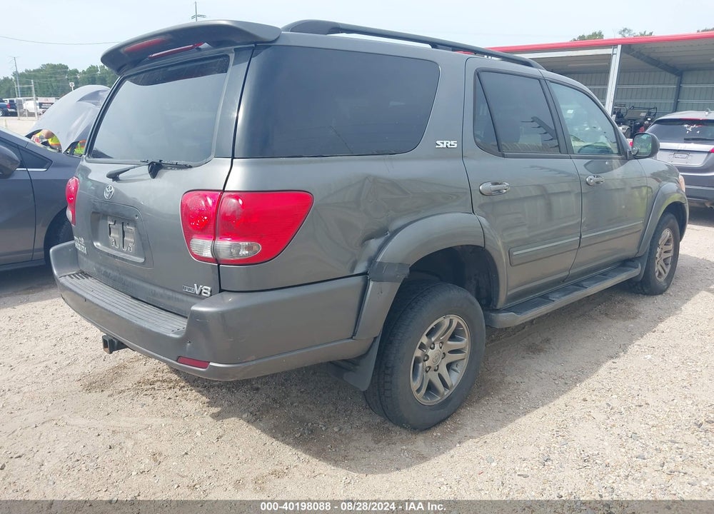 2007 TOYOTA SEQUOIA SR5 V8 VIN: 5TDZT34A07S296003