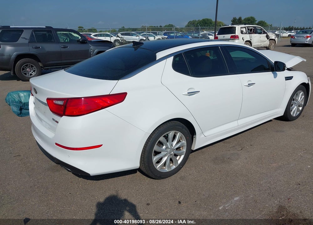 2015 KIA OPTIMA EX VIN: 5XXGN4A76FG496366