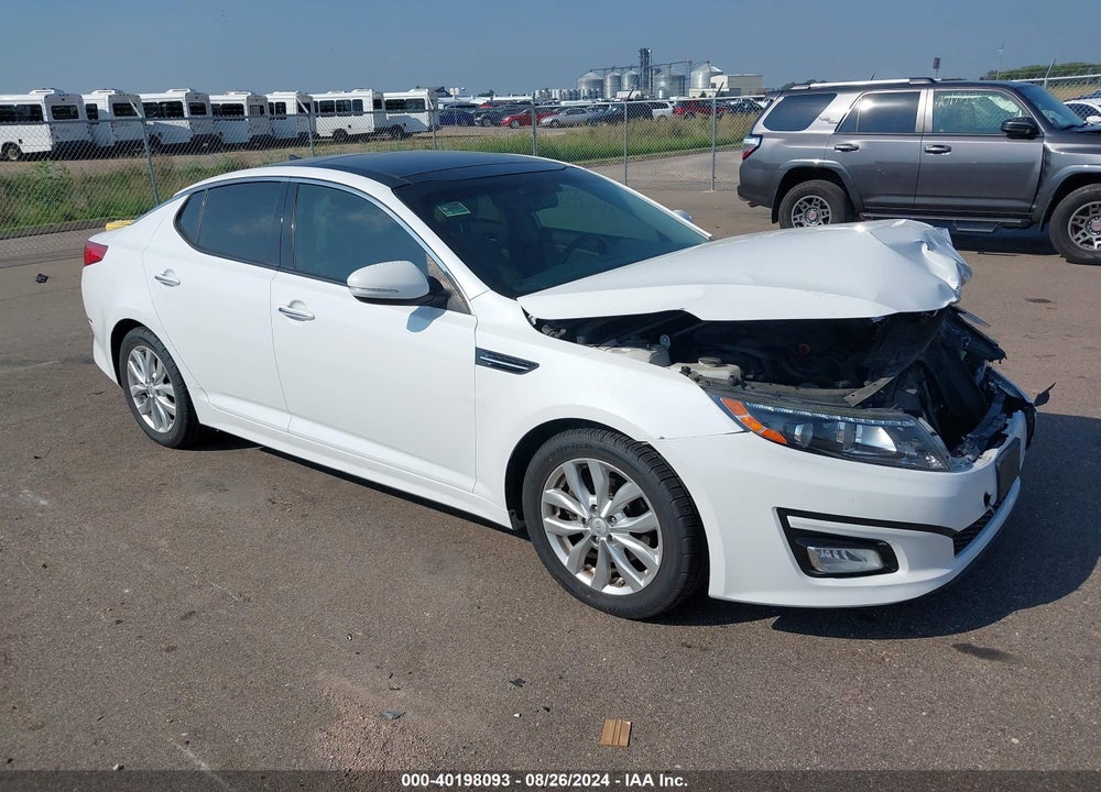 2015 KIA OPTIMA EX VIN: 5XXGN4A76FG496366