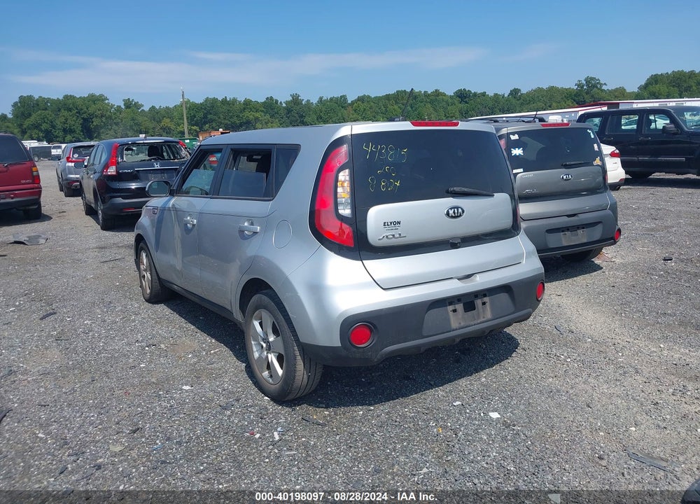 2019 KIA SOUL VIN: KNDJN2A23K7018164