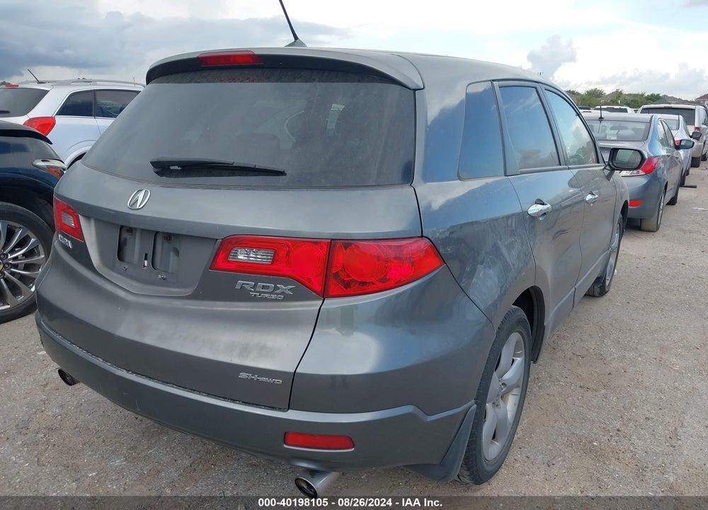 2008 ACURA RDX VIN: 5J8TB18258A014714