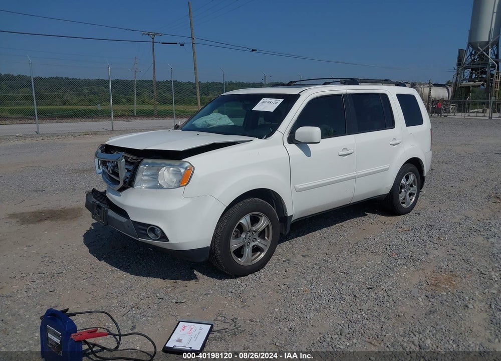 2013 HONDA PILOT EX-L VIN: 5FNYF4H5XDB053269
