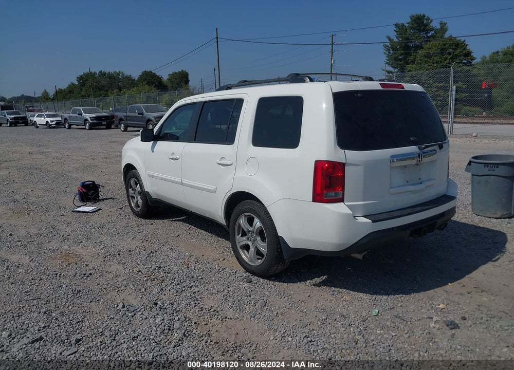 2013 HONDA PILOT EX-L VIN: 5FNYF4H5XDB053269