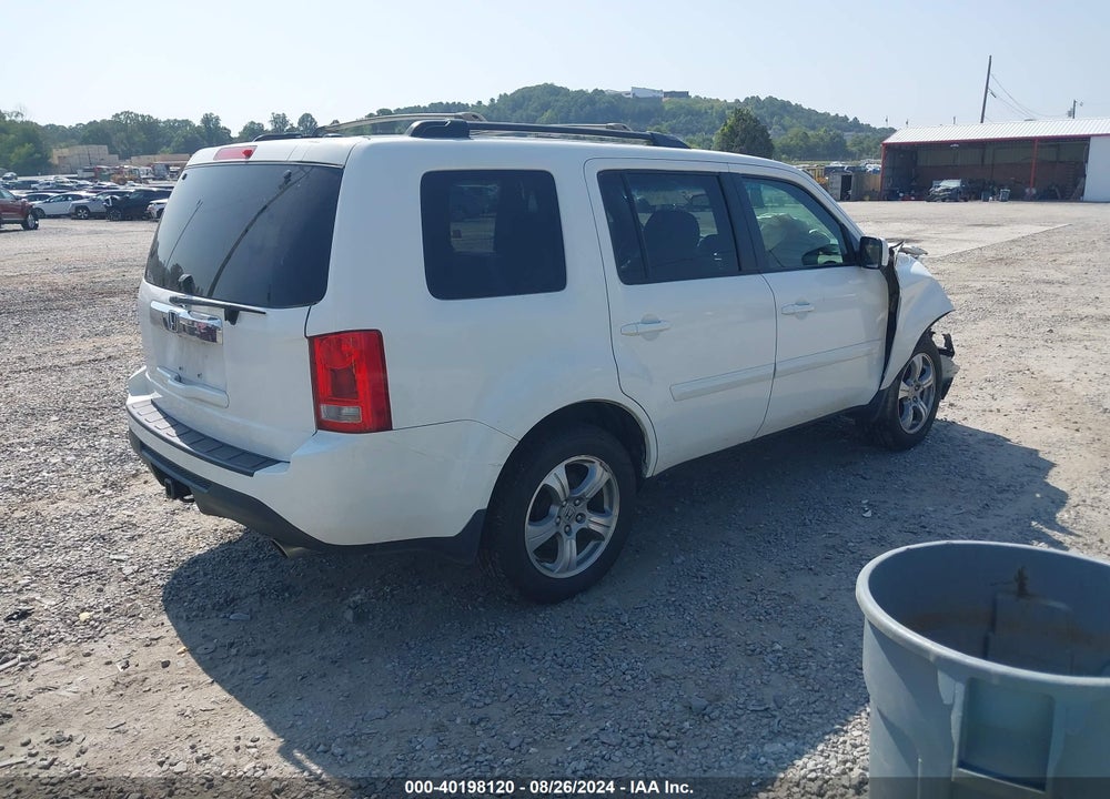 2013 HONDA PILOT EX-L VIN: 5FNYF4H5XDB053269