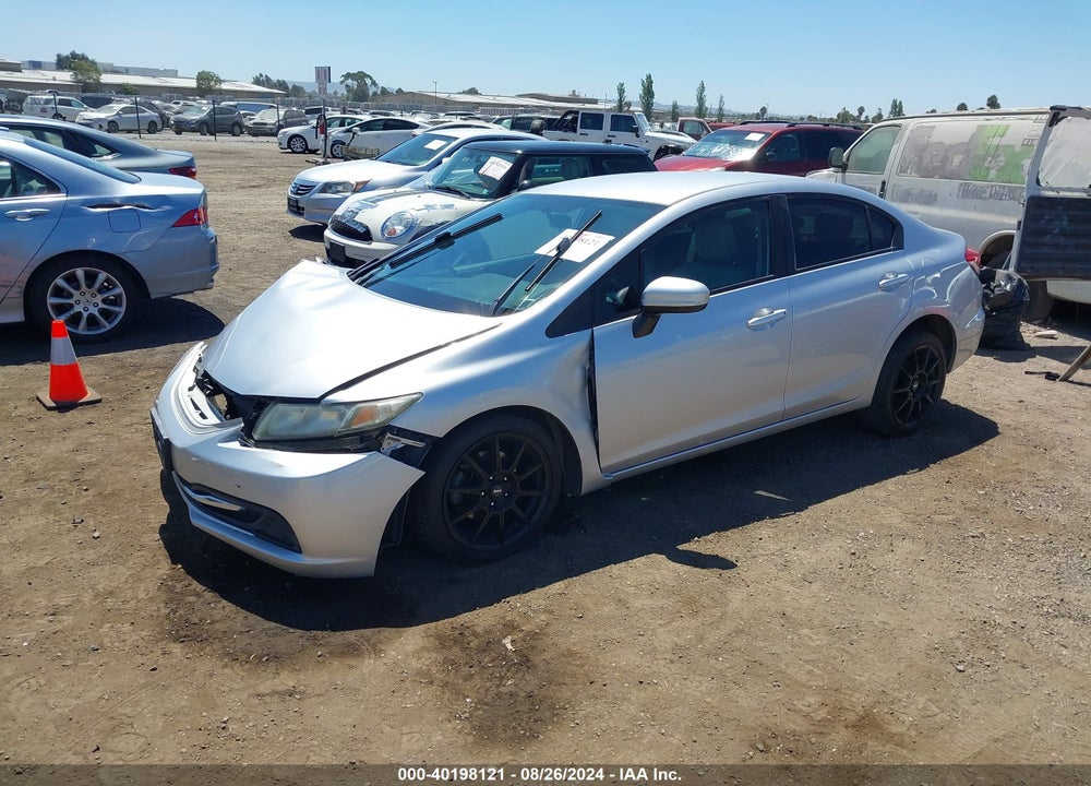 2015 HONDA CIVIC LX VIN: 19XFB2F56FE247817