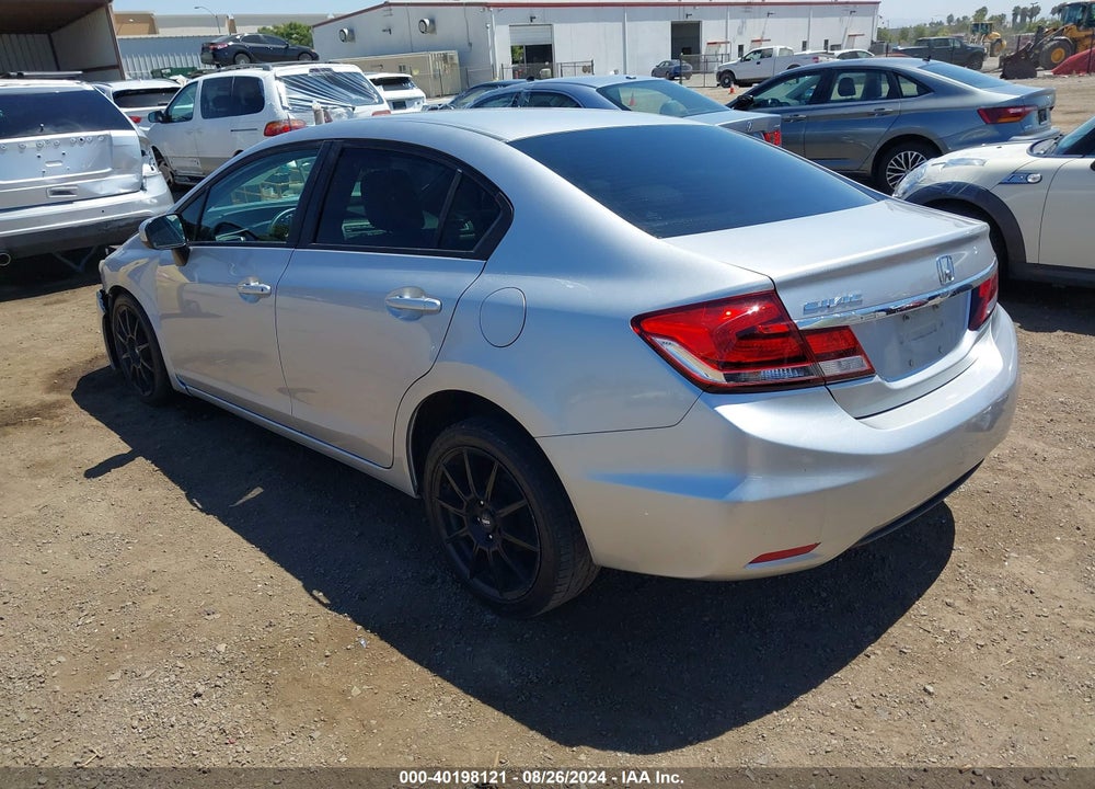2015 HONDA CIVIC LX VIN: 19XFB2F56FE247817