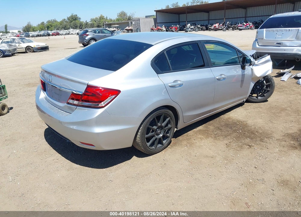 2015 HONDA CIVIC LX VIN: 19XFB2F56FE247817