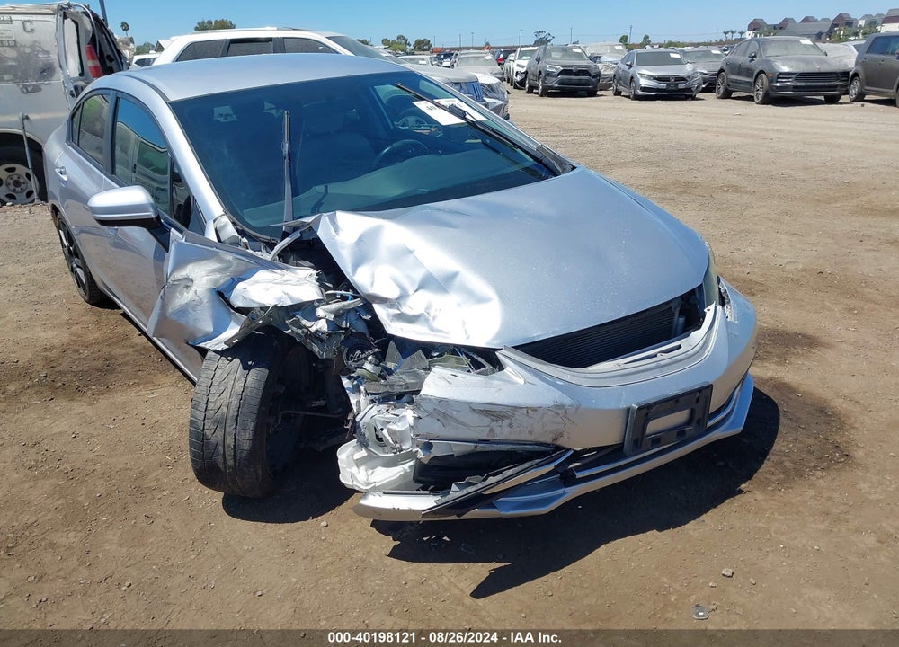 2015 HONDA CIVIC LX VIN: 19XFB2F56FE247817