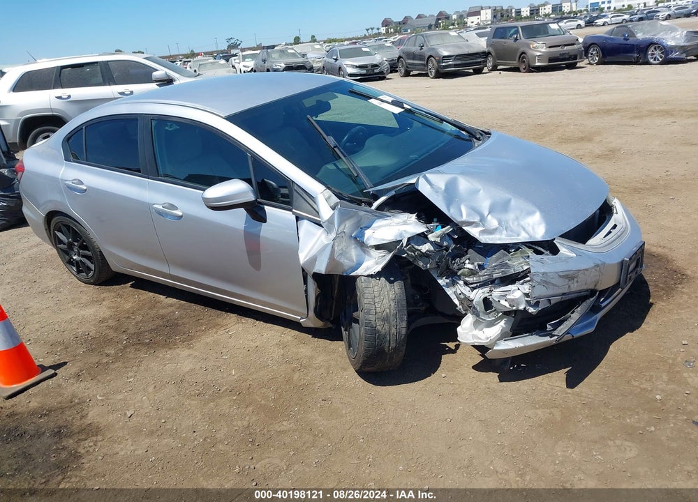 2015 HONDA CIVIC LX VIN: 19XFB2F56FE247817