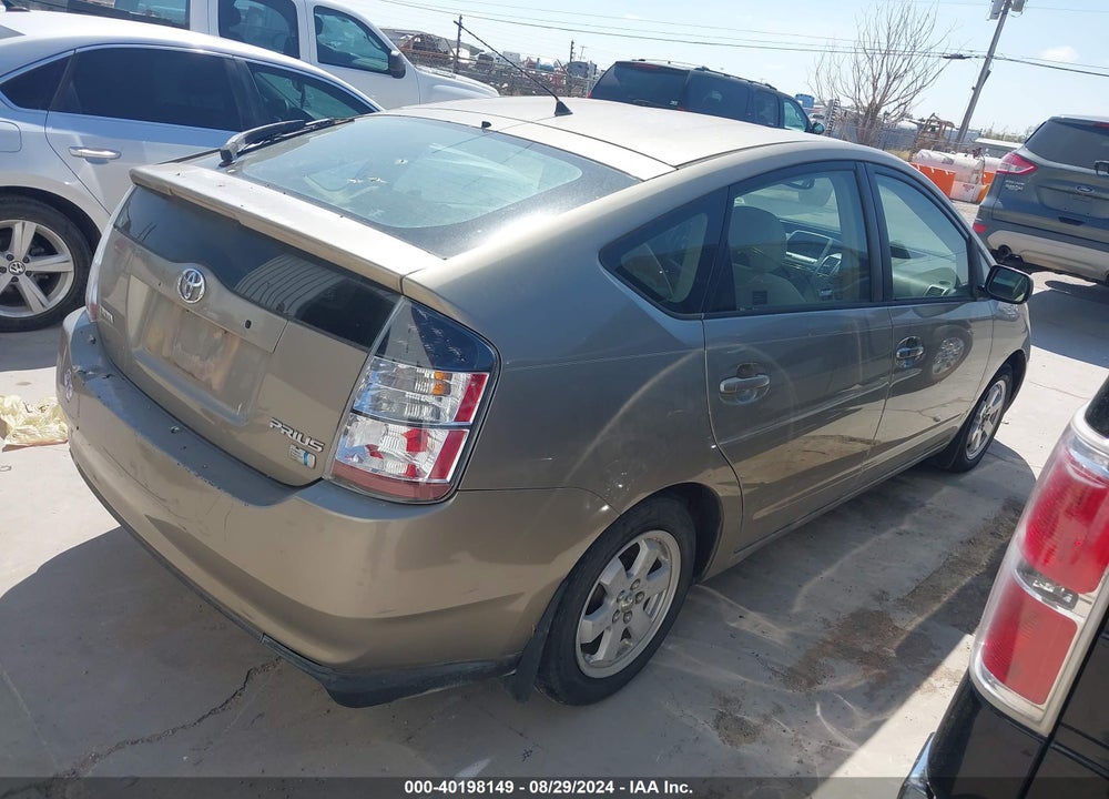 2004 TOYOTA PRIUS VIN: JTDKB22U640112967
