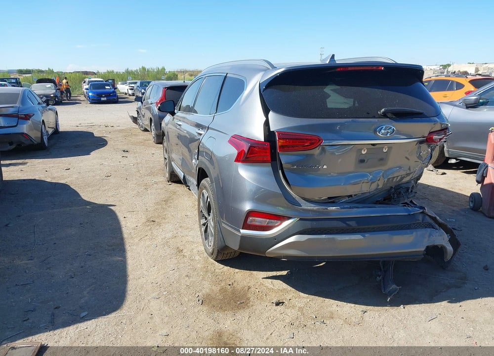 2019 HYUNDAI SANTA FE LIMITED 2.0T VIN: 5NMS53AA2KH111655