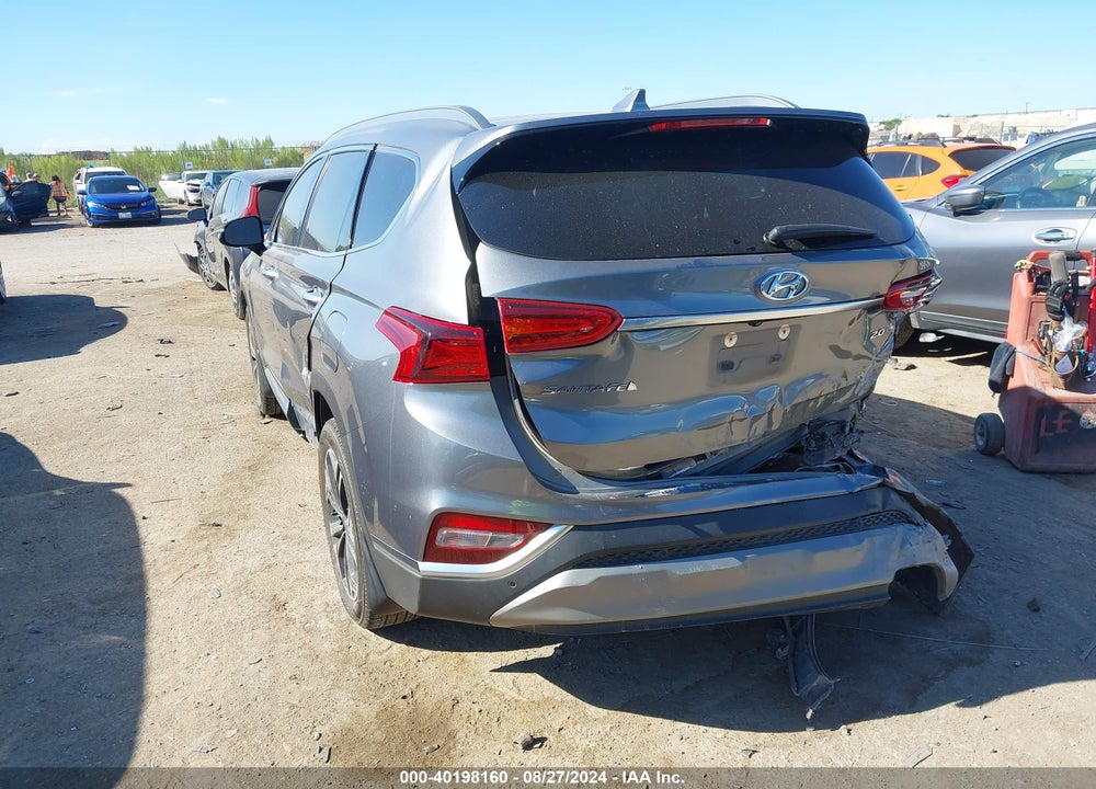 2019 HYUNDAI SANTA FE LIMITED 2.0T VIN: 5NMS53AA2KH111655