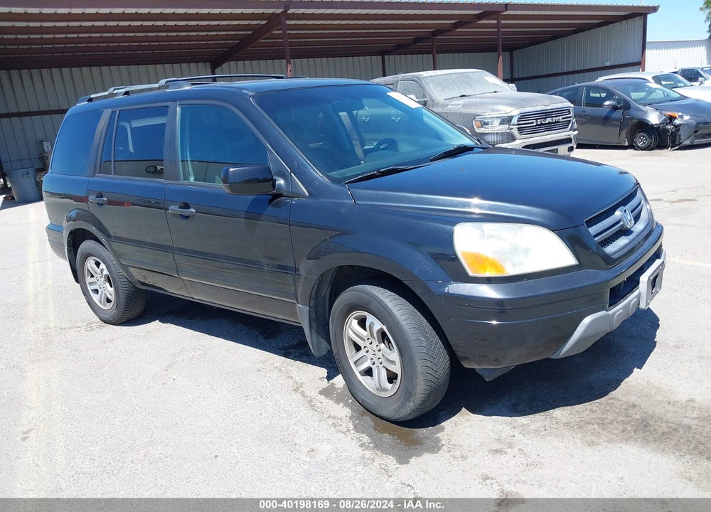 2003 HONDA PILOT EX-L VIN: 2HKYF18603H571480