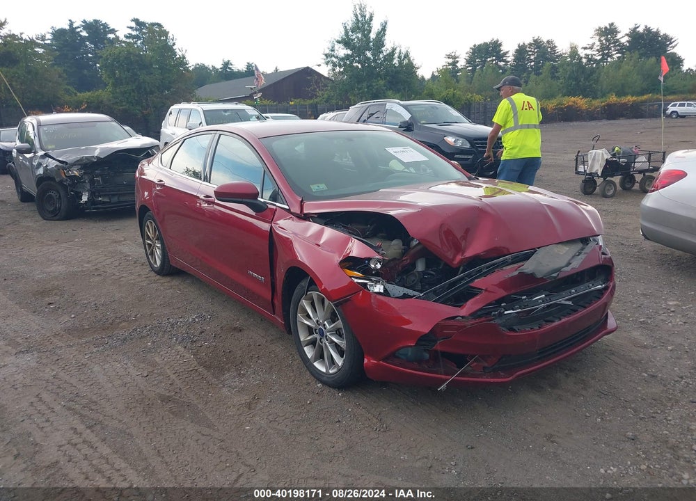 2017 FORD FUSION HYBRID SE VIN: 3FA6P0LU9HR381157
