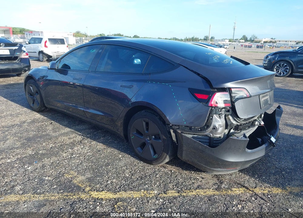 2023 TESLA MODEL 3 REAR-WHEEL DRIVE VIN: 5YJ3E1EAXPF423430