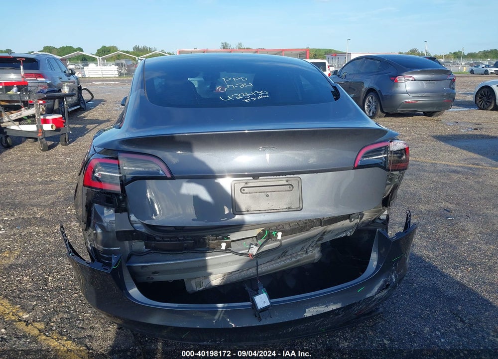 2023 TESLA MODEL 3 REAR-WHEEL DRIVE VIN: 5YJ3E1EAXPF423430