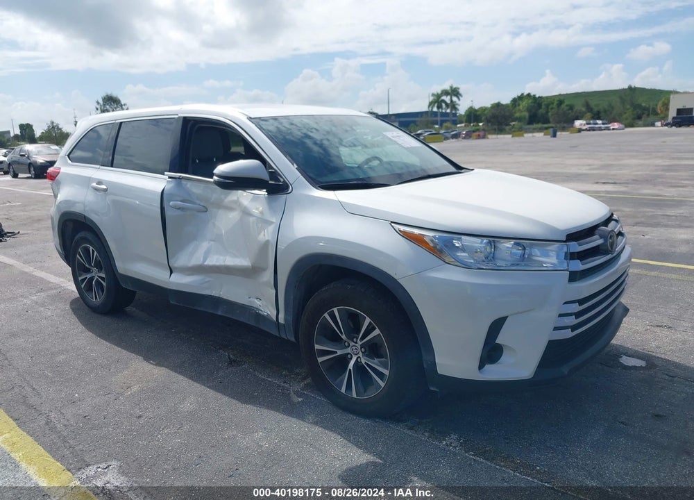 2019 TOYOTA HIGHLANDER LE VIN: 5TDZARFH3KS061056