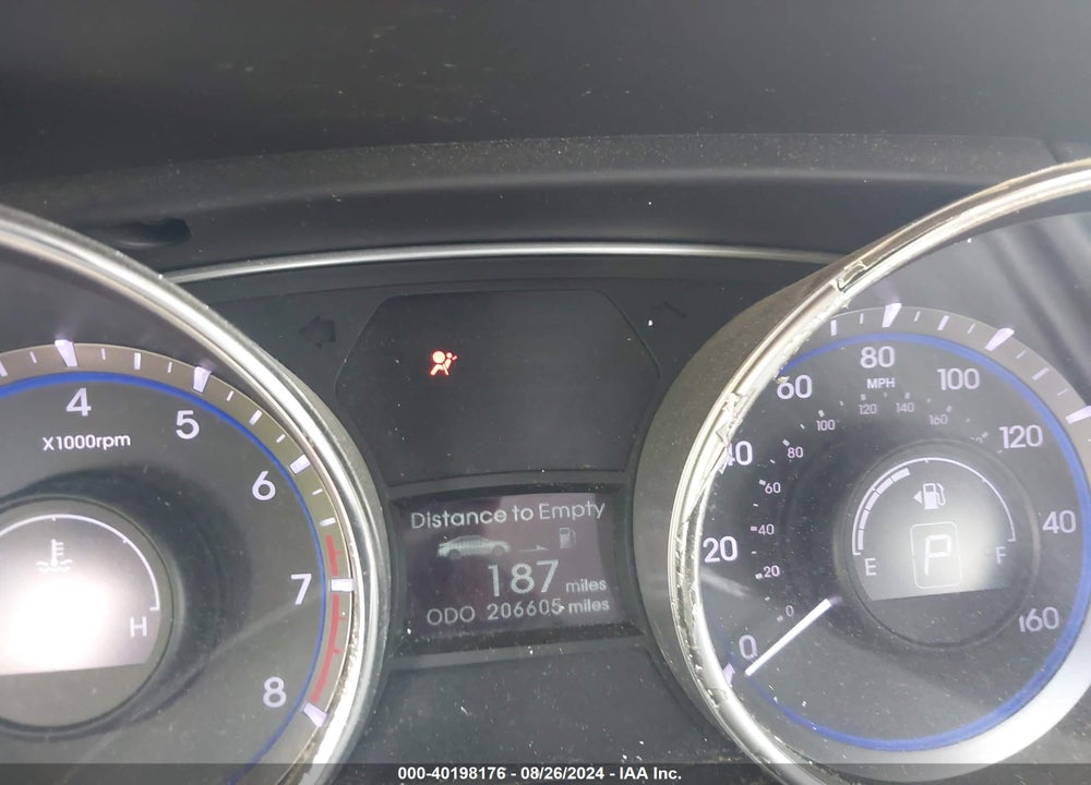2011 HYUNDAI SONATA VIN: 5NPEB4AC7BH081164