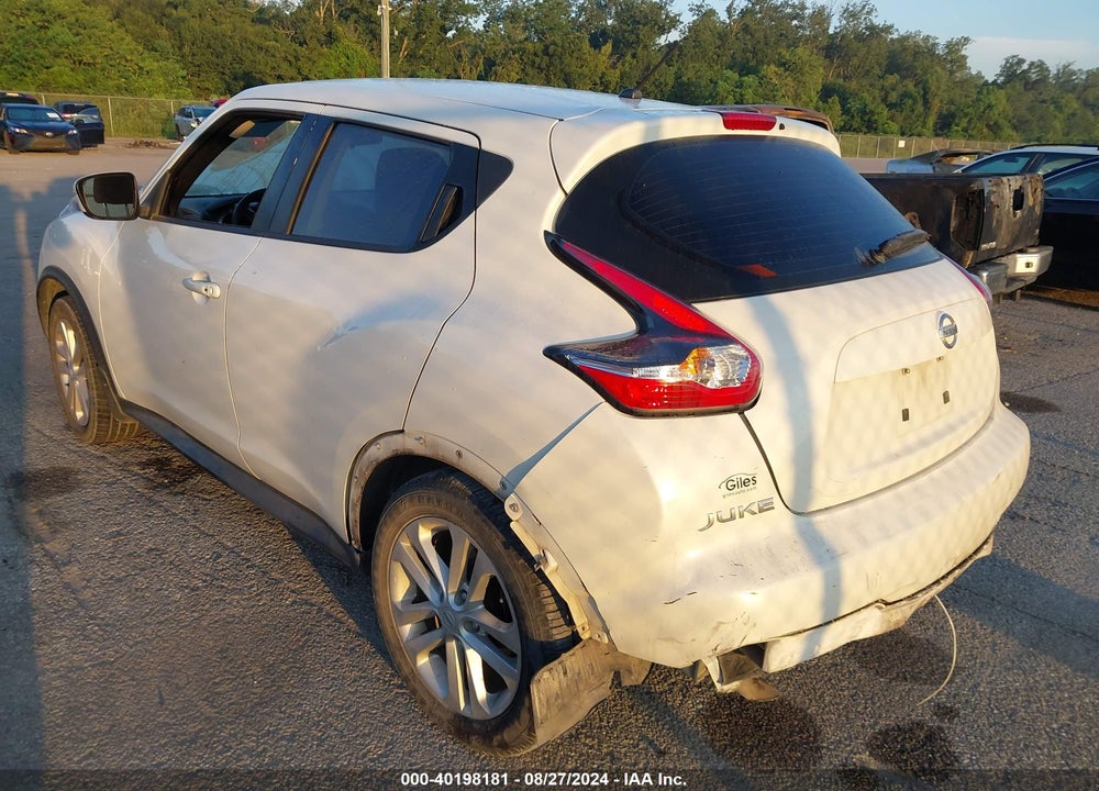 2015 NISSAN JUKE S VIN: JN8AF5MR9FT510738