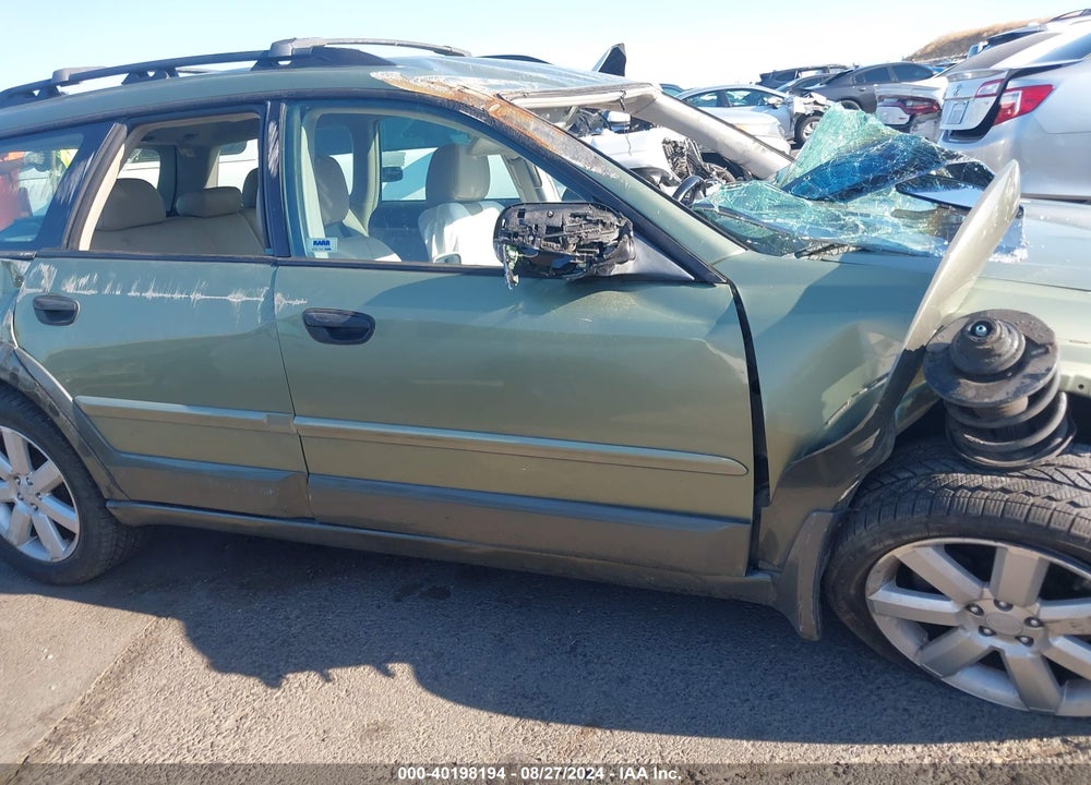 2006 SUBARU OUTBACK 2.5I VIN: 4S4BP61C567322810