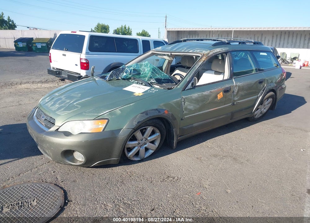 2006 SUBARU OUTBACK 2.5I VIN: 4S4BP61C567322810