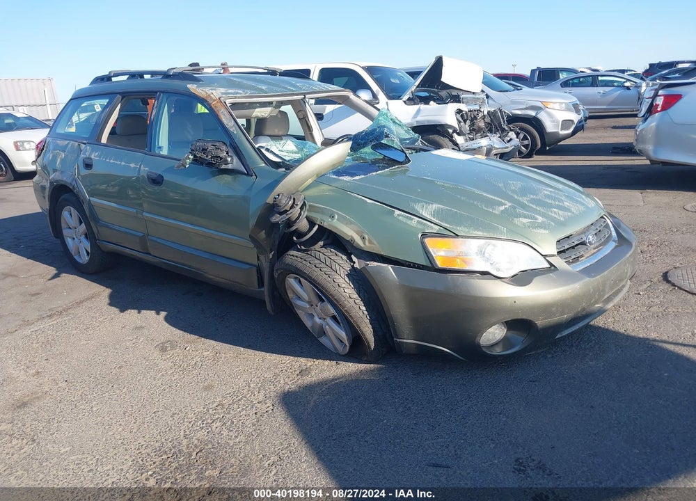 2006 SUBARU OUTBACK 2.5I VIN: 4S4BP61C567322810