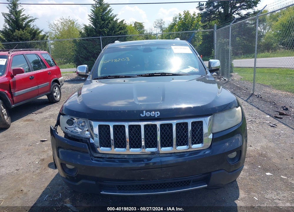 2011 JEEP GRAND CHEROKEE OVERLAND VIN: 1J4RR6GT3BC640490