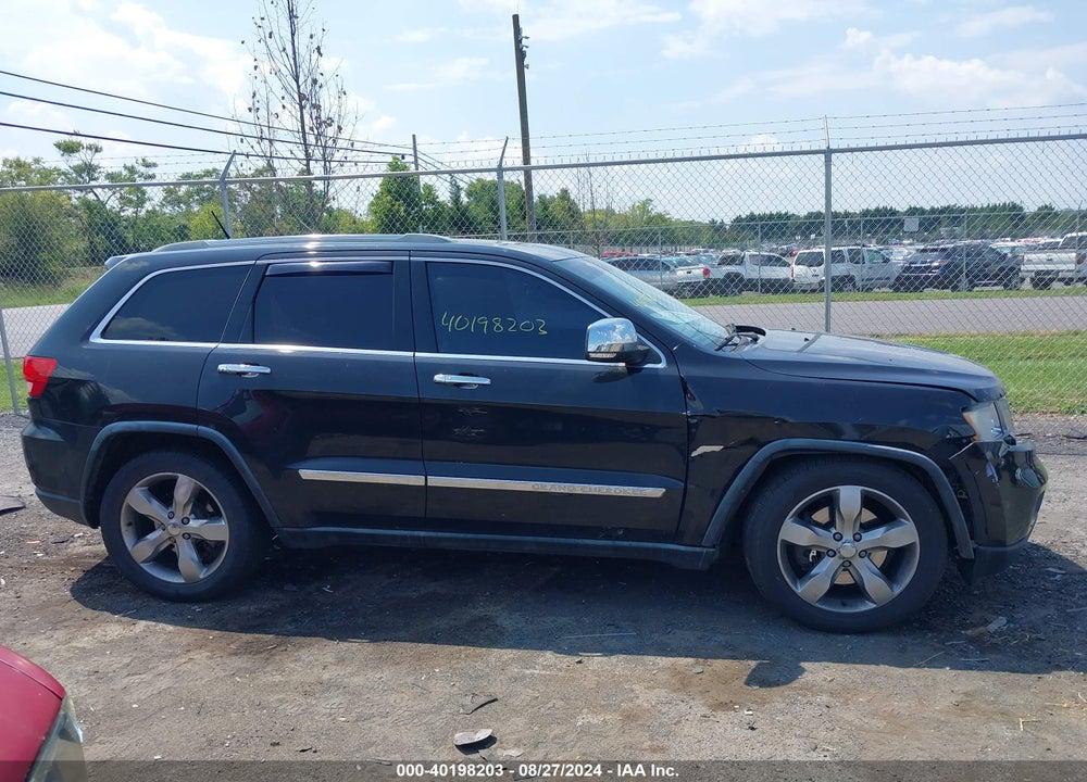 2011 JEEP GRAND CHEROKEE OVERLAND VIN: 1J4RR6GT3BC640490
