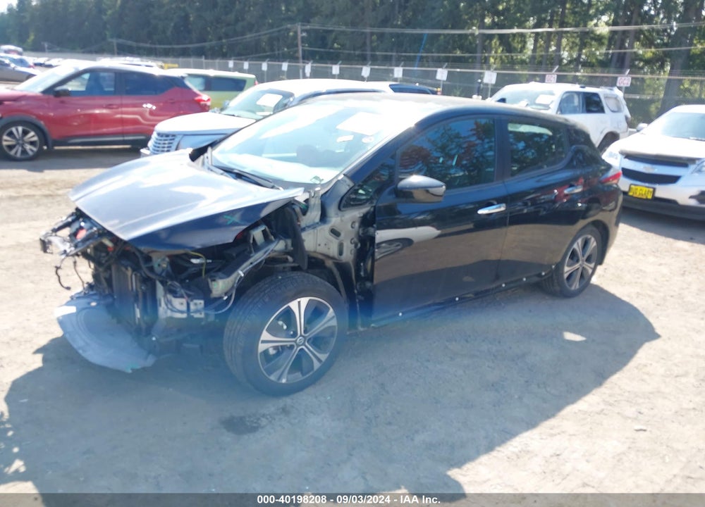 2022 NISSAN LEAF SV 40 KWH VIN: 1N4AZ1CVXNC552186
